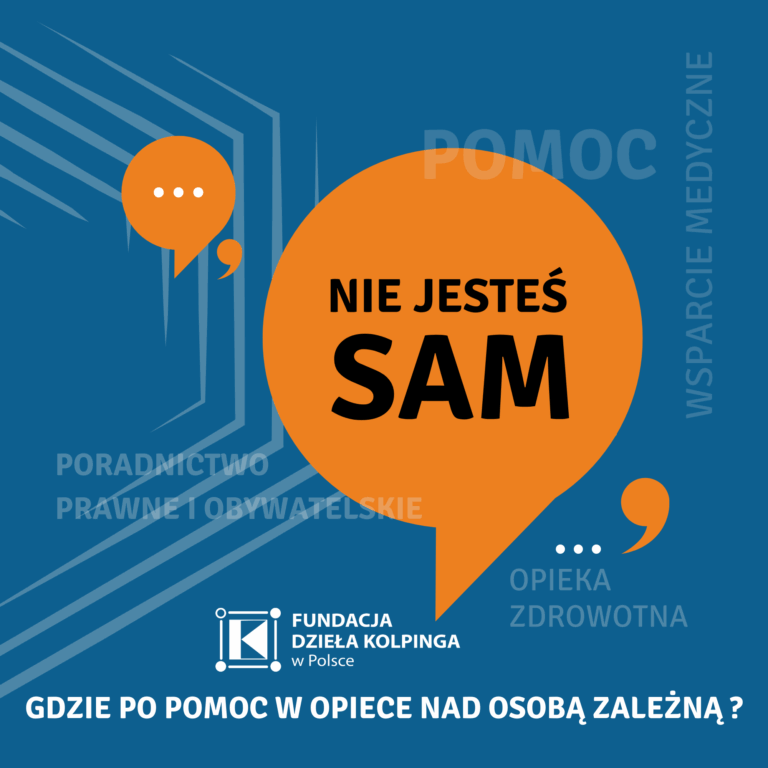 Publikacja „Nie jesteś sam – gdzie po pomoc w opiece nad osobą zależną?”